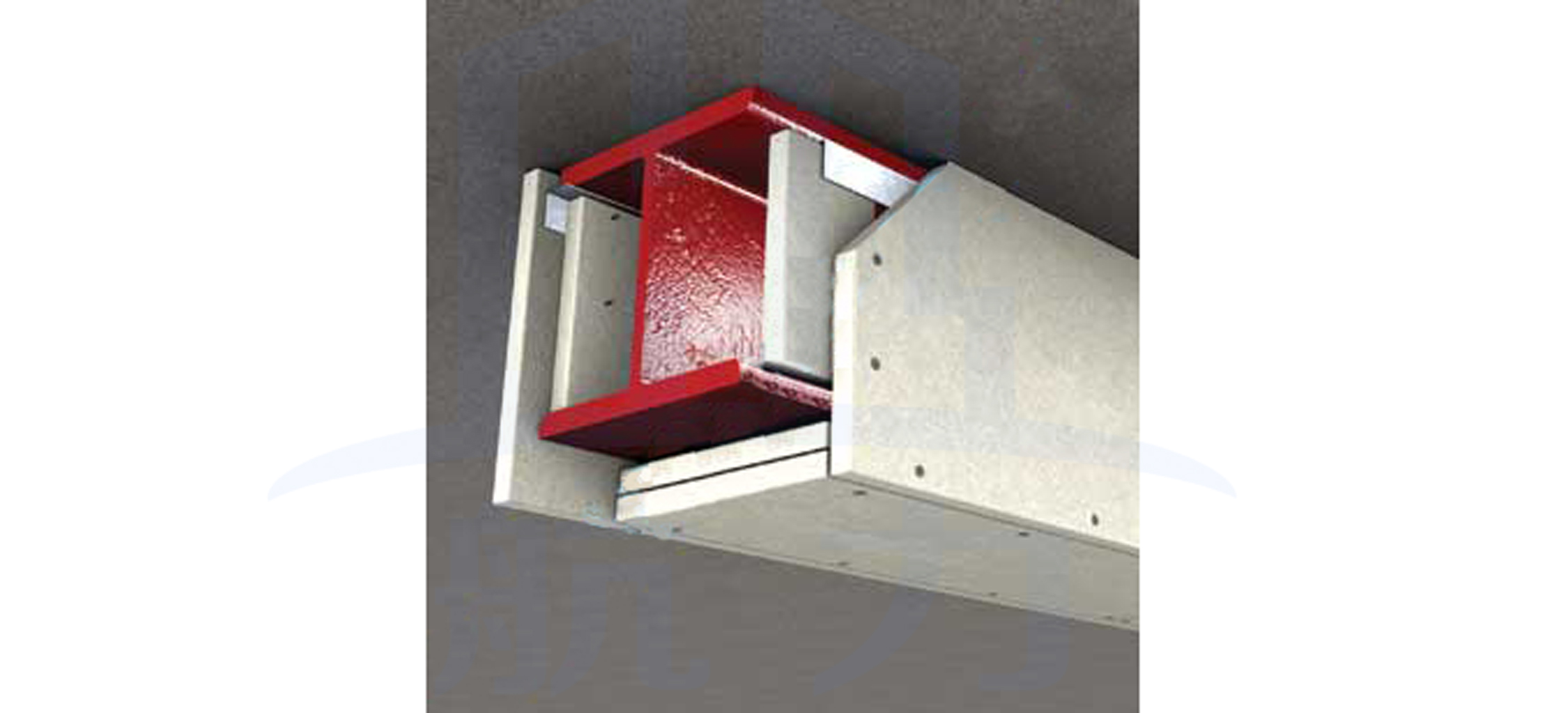 2小時鋼結(jié)構防火包覆，需要在防火板內(nèi)側(cè)填充防火棉